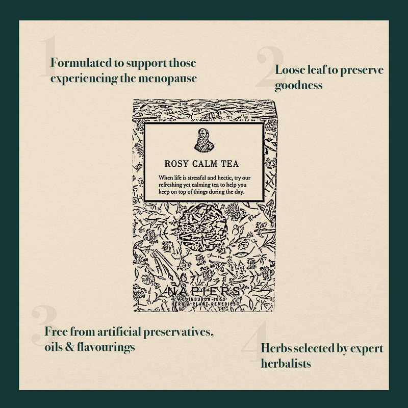 Napiers Rosy Calm Tea Blend - 100g