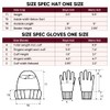 Ultra Game Core Fan Hat - Juego de Guantes