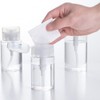Transparent one-touch push empty bottle refill container 4 sizes - 100ml / 투명 원터치 푸쉬 공병 리필용기 4종 사이즈 - 100ml