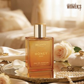 Honey Oud Eau de Parfum 100ml | Unisex Fragrance with Sweet Honey, Bergamot, Oud & Amber Notes | Long-Lasting Scent for Men & Women | 3.4 fl. oz.