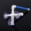 Bird Parrot Perches, Foldable Perch Shower Standing Toy with Suction
