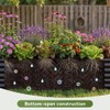 COMHOMA 2 Pack Galvanized Raised Garden Bed,6x3x2ft Large Metal Planter
