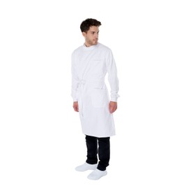 KOKOTT Surgical Dental Technician & Laboratory Coat with Back Closure, 100% Cotton