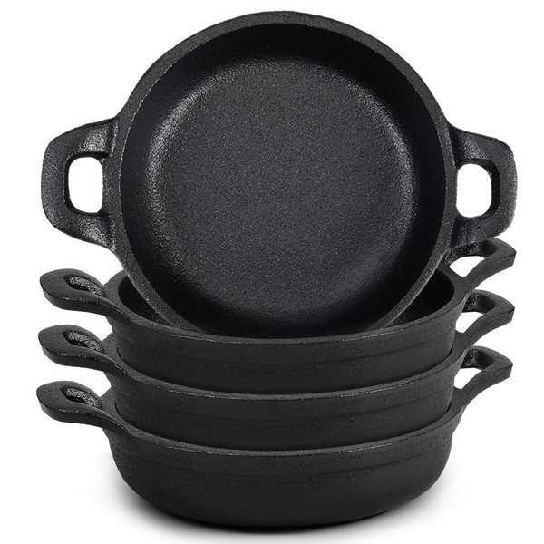 Ziliny Cast Iron Skillet 5 x 5 x 1.2'' Mini