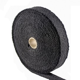 JC Performance Products USA Exhaust Pipe Wrap, Heat Shield Tape in: Fiberglass, Basalt (Titanium), Vermiculite or Foil Faced.
