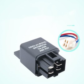 4 Pin BL1308048 DC 12V 40A Relay Truck Van Motorcycle Boat Multi Purpose Automotive Relay Heavy Duty Standard Relay for Car Motor, Auto Universal Relays