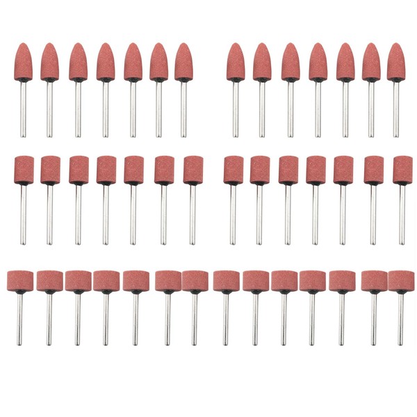 CHENJIN 42PCS Shank Sharpening Stone Set Micro Drill Accessories 14pcs