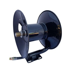 EQUIPMAXX 150 FT Pressure Washer Hose Reel, Skid or Wall Mount Super Heavy Duty Hose Reel for Power Washer