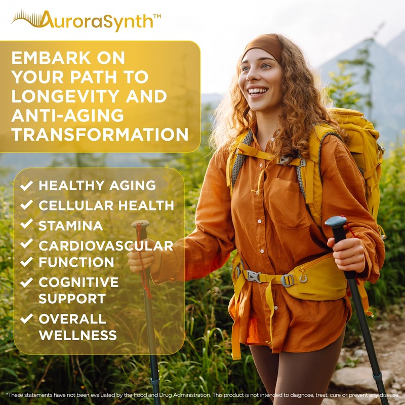 NAD+ Supplement Liposomal Capsules - Max Absorption for Cellular Energy,