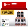 PGI-35 CLI-36 Ink Cartridges Compatible Replacement for Canon 35 36
