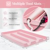 PROBLEM FIXED Hair Tool Organizer, 100% Food Grade Silicone, Up