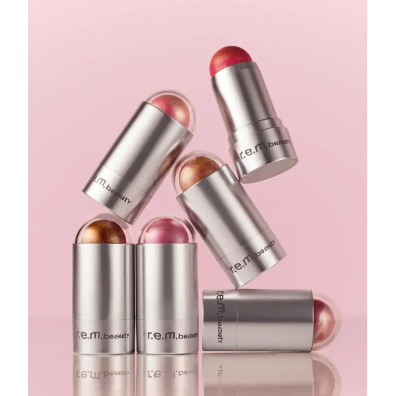 Rem Beauty Mélange À Trois Blush & Highlight Stick Petal