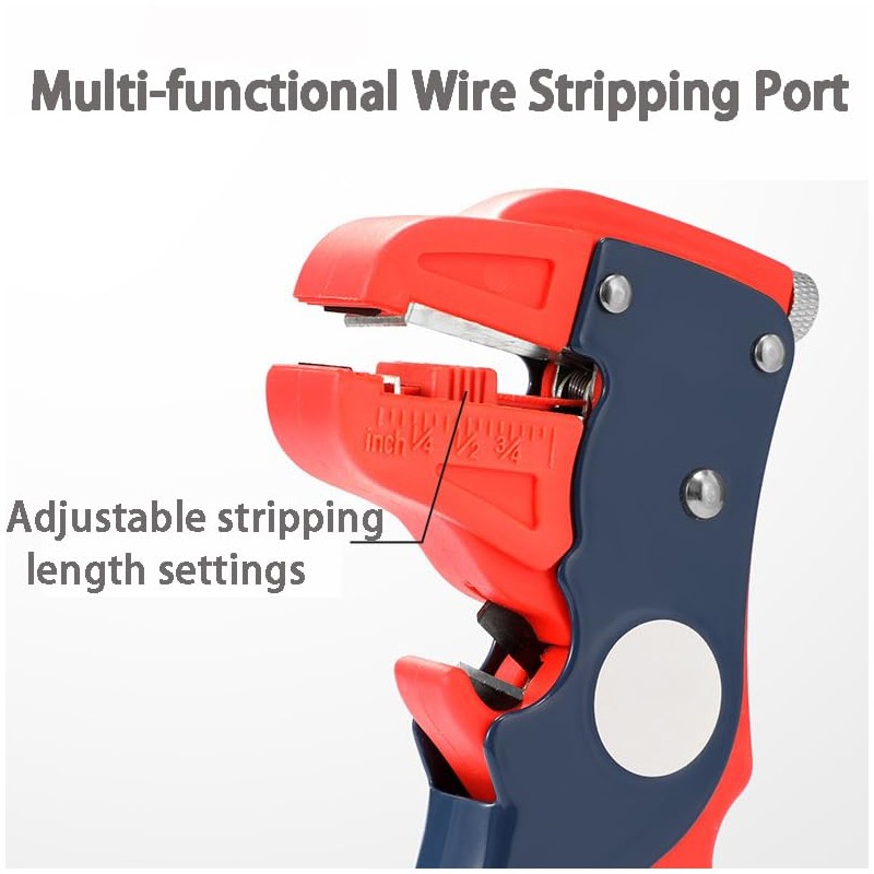 Automatic Wire Stripper, Adjustable Cutting Pliers, 2-in-1 Wire Stripping Tool,