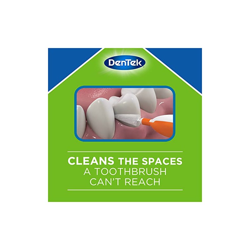 DenTek Easy Brush Interdental Cleaners, Mint, 16 Count