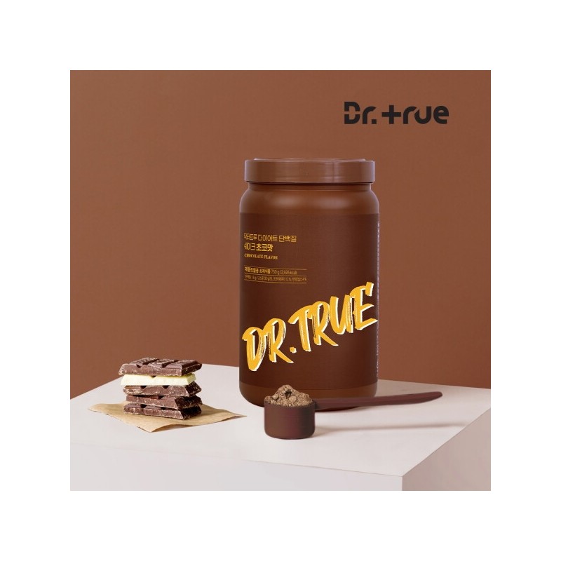 Choose from 2 types of Dr.Tru diet protein shakes: Strawberry