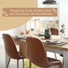 Mondiroso. Pack of 6 Washable Placemats, Non-Slip Placemats for Dining