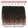 QIDESHENG 18" Goddess Locs Crochet Hair Extensions - 8 Packs