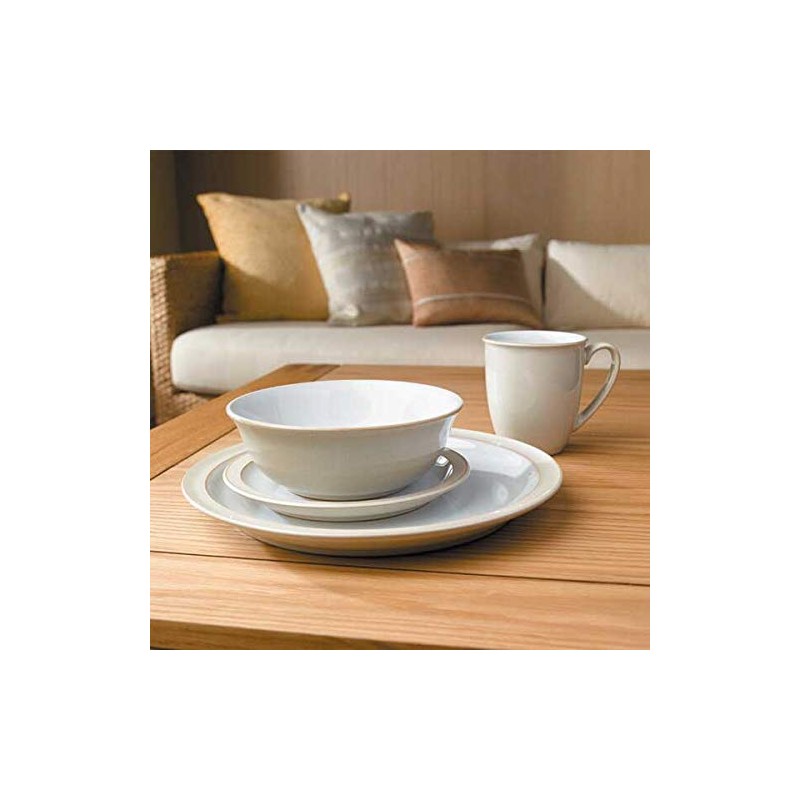 Denby 16048803 Linen 2 Piece Small Plate Set