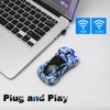 Wireless Mouse, Cool Sports Car Shape Computer Mouse, 2.4 GHz