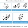 AirFoam Memory Foam Ear Tips for AirPods Pro, Comfort Fit