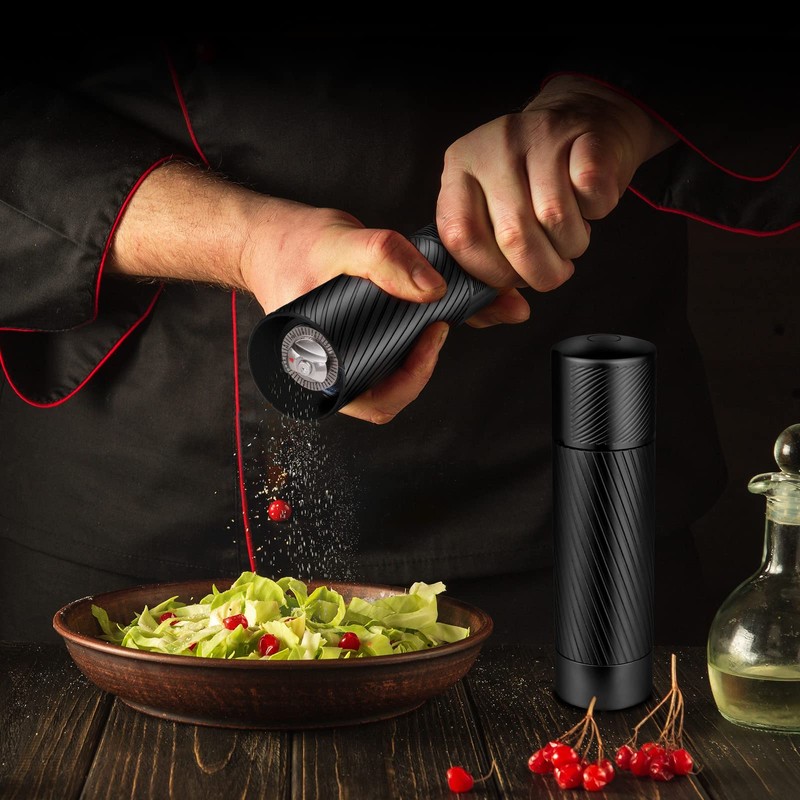 Pepper Grinder, Homnoble Professional Grade Pepper Grinder, Heavy Duty Pepper