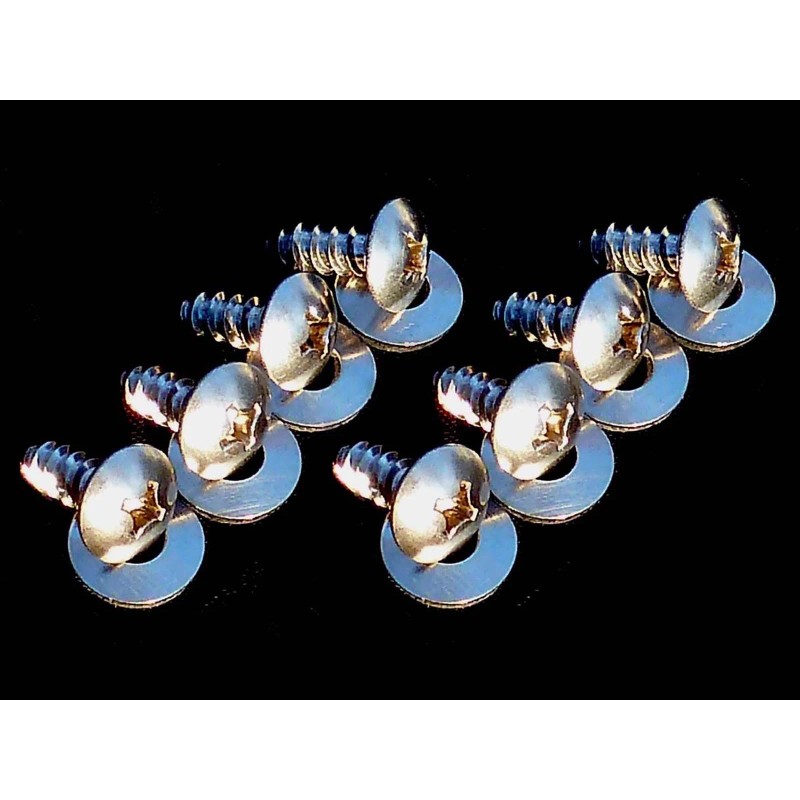 RTBolts 8-Pack Corvette C1 thru C8 No Rust Stainless •