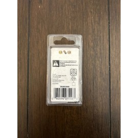 Dremel 536-02 Brass Brushes 1/2" Brass Brushes for Cleaning- 2 pack Brand New!