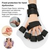 Hand Splint Finger Flexion Adduction Correction Fixation Rehabilitation Device FingerboardLeft