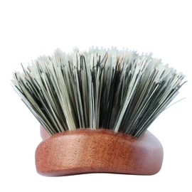 Hair Brush L Series (S Shape, Soft Pig Bristle, L-381)