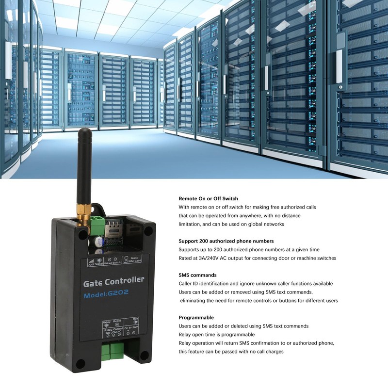 4g Gate Opener Remote on or Off Switch GSM Remote