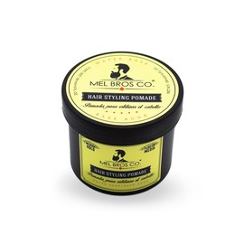 MEL BROS CO. - Hair Styling Pomade - Pomada para estilizar el Cabello. Base Agua. (4 oz / 118 ml, Media Fijación)