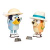Bluey Figure 2-Pack - On Holiday, 2.5 Inch Figures with