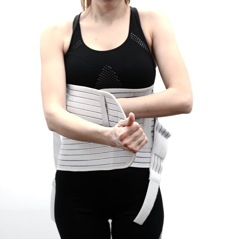 SOLES Lumbar Back Brace Lumbosacral Back Support - Adjustable, Breathable