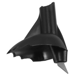 VICASKY Trekking Pole Replacement Cane Tip Hiking Pole Tips Rubber Walking Rubber Tip Trekking Pole Grips Walking Pole Tips Rubber Walking Pole Ends Black Nylon and Tungsten Steel