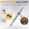 ANWOK Anti-Backlash Ball Screw SFU1605-1550mm with BallScrew Nut+Nut Housing +