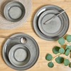 Sango Asher 12-Piece Stoneware Dinnerware Set – Service for 4,