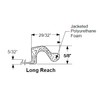 Therma-Tru Doors 81inch Replacement Weather Stripping (Long Reach Bronze)