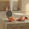 Bestron Mini Waffle Iron for Classic Waffles 10 cm, Small