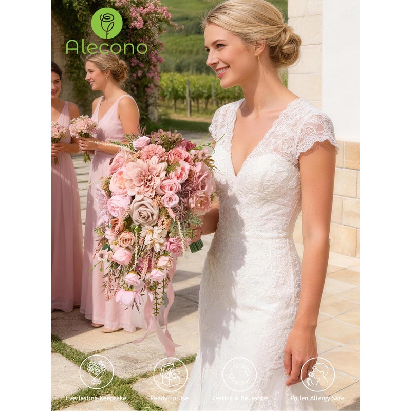 Wedding Bouquets for Bride, 10 in Bridal Bouquets for Bride,