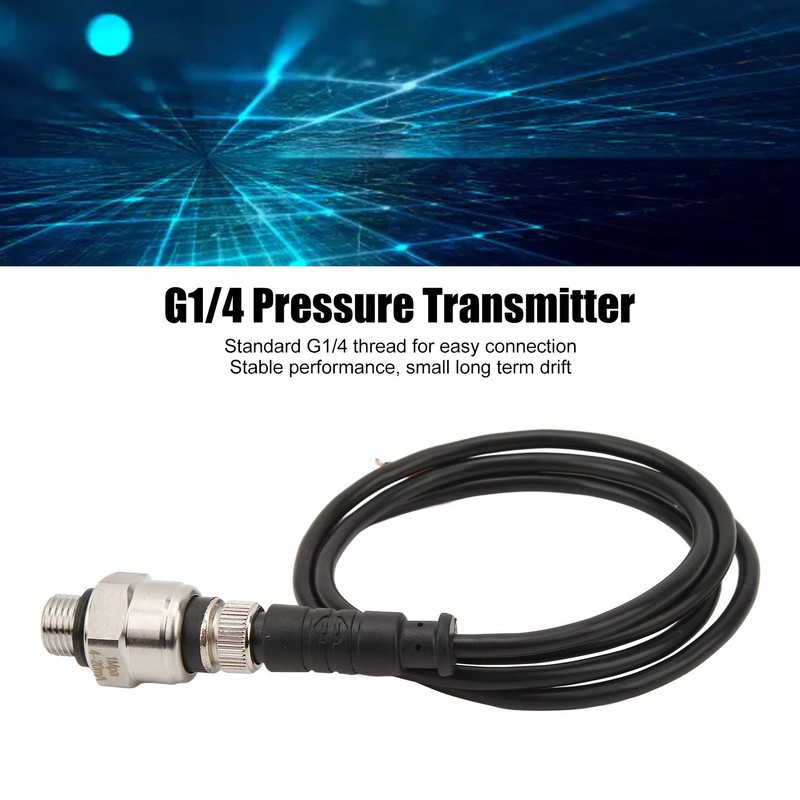 G1/4 Pressure Transmitter High Accuracy Pressure Sensor Transducer for Water