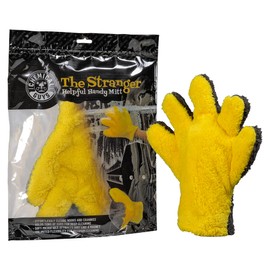 Chemical Guys MIC510 The Stranger Helpful Handy Car Wash Mitt - Yellow, Microfiber Towels for Cars, Detailing Towel - Holds Tons of Soapy Suds, Flexible - Perfect for Car Detailing & Cleaning