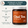 Bella Goose Chai Tea Syrup for Coffee (16oz) - Homemade