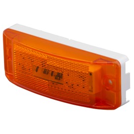 Grote G2103 Hi Count Turtleback II LED Clearance Marker Light - Amber