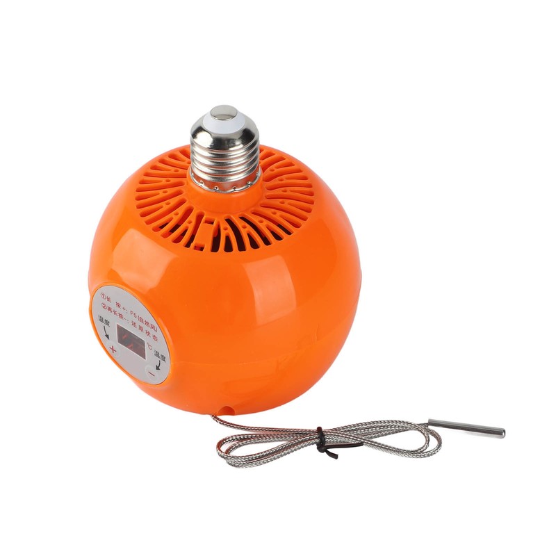 E27 Heating Lamp Auto Constant Temp Adjustable Poultry Heater Lamp