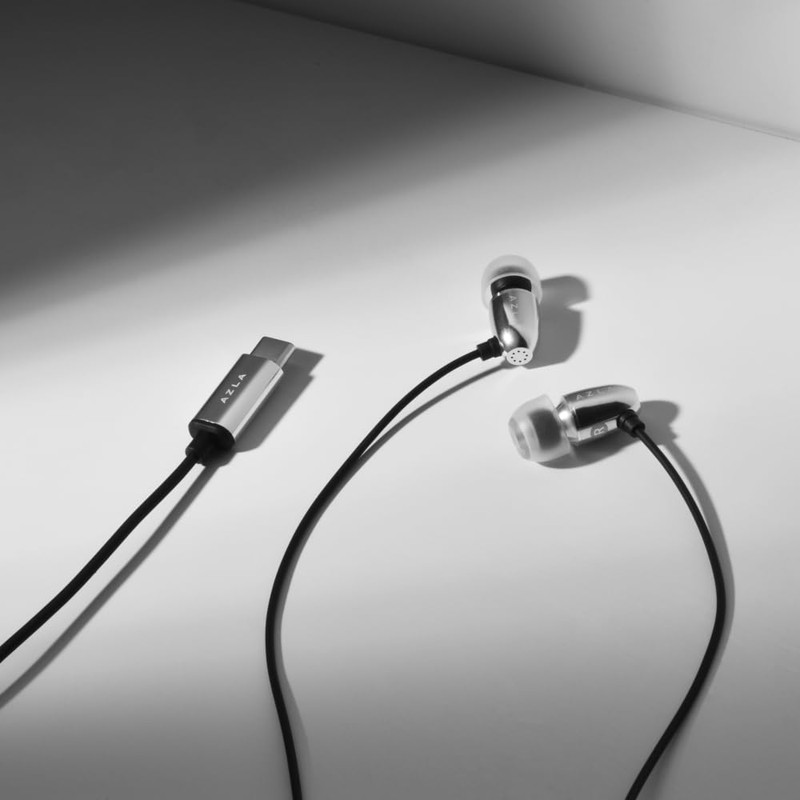 AZLA AIM C Silver [3D Surround Sound / 0.3 inch