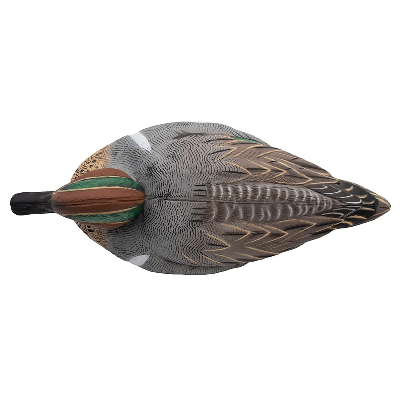 Final Approach HD Greenwing Teal Floater Duck Decoys, 12 Pack