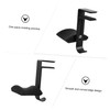 SHOWERORO Adjustable Metal Headset Holder Clip Ergonomic Headphone Hanger Hook