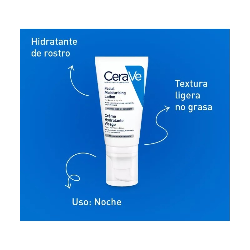 Loción Hidratante De Rostro Am Fps30 Piel Normal/seca 52ml*2