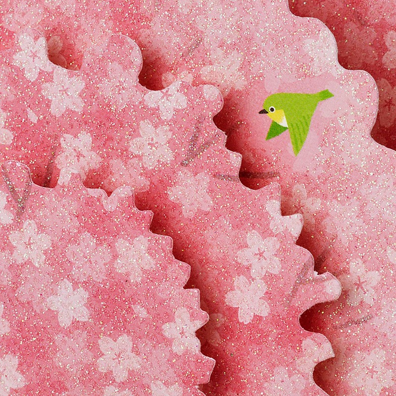 Sanrio 718483 Spring Cherry Blossom Cat Message Card JSC 17-5