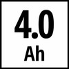 Einhell 4511396 Batteria Ricaricabile Agli Ioni Di Litio, 4000 Mah,